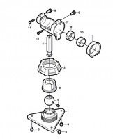 Dremel 2 615 221 789 Rotary Tool Bench Holder & Base Spare Parts